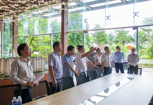 LÃNH ĐẠO THÀNH PHỐ HUẾ KIỂM TRA THỰC TẾ TẠI ECOGARDEN